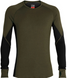 Термофутболка чоловіча Icebreaker 260 Zone LS Crewe MEN loden/black, S