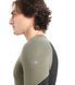 Термофутболка чоловіча Icebreaker 260 Zone LS Crewe MEN loden/black, S