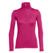 Thermal Long Sleeve T-Shirt for women Icebreaker BF 260 Tech Top LS Half Zip WOMEN magenta S