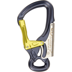 Carabiner Climbing Technology K-Advance anthracite / mustard yellow / polished, 2C37200SH1