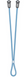 Double lanyard for canyoning Petzl Dual Canyon Club, L086AC00