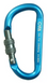 Карабін допоміжний First Ascent NFC з муфтою light blue, FA 7019 03