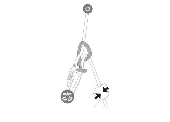 Спусковий пристрій Petzl Pirana Club green, D005BA00