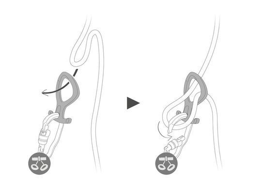 Спусковий пристрій Petzl Pirana Club green, D005BA00