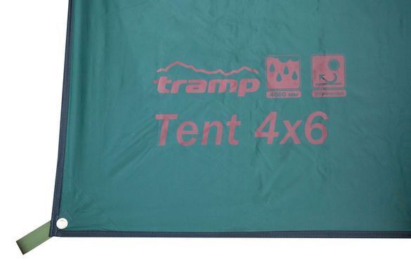 Тент Tramp 4х6 м green, UTRT-102