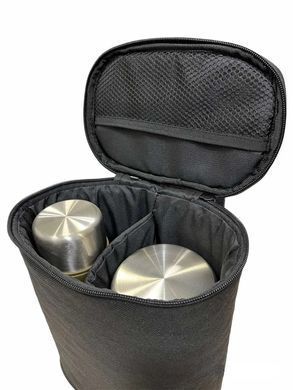 Комплект термосів у чохлі Tramp DinnerBox Set 0.5 L black