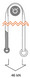 Аnchoring strap for arboristics Petzl Treesbee&reg; 110 cm, G040AA01
