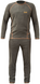 Set of men's thermal underwear Tribe Microfleece olive, Olive, S