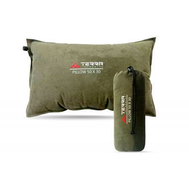 Self-inflating pillow Terra Incognita Pillow, Ti Pillow, Green
