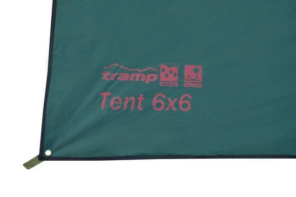 Тент Tramp 6х6 м green, UTRT-103