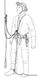 Затискач грудний Petzl Croll S, B16BAA