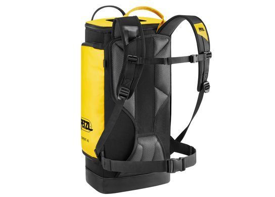 Bag for equipment Petzl Duffel 40 yellow/black, S046BA00