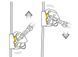 Mobile fall arrester for rope Petzl Asap Lock, B071BA00