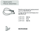 Самостраховка регульована посилена для арбористики Petzl Microflip 2,5 m, L33 025
