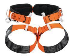 Seat harness for caving Petzl Aven orange/black, C013AA00, 1 (waist belt 60-85 cm)