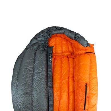 Спальник ROCK FRONT 1000 3D Ultralight S Medium сірий