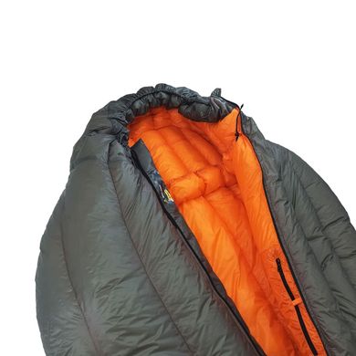 Sleeping bag ROCK FRONT 400 Ultralight L Long grey