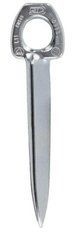 Soft steel zinc plated piton Climbing Technology Universal 15 cm