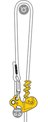 Descender device Petzl Zigzag, D022AA00