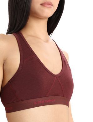 Thermal bra Icebreaker Sprite Racerback Bra WOMEN espresso, S