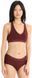 Thermal bra Icebreaker Sprite Racerback Bra WOMEN espresso, S