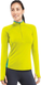 Термофутболка з довгим рукавом жіноча Icebreaker Pace LS Half Zip WОMEN chartreuse/glacier XS