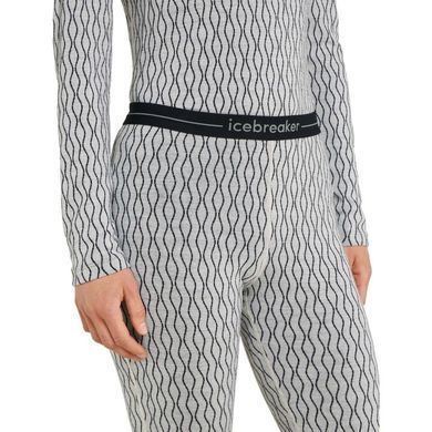 Термоштани жіночі Icebreaker 260 Vertex Leggings On-Piste WOMEN snow/black, XS