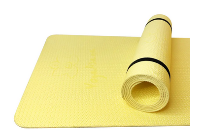Килимок для йоги Izolon "Yoga Asana" 4 (1800х600х4мм) yellow