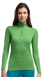 Thermal T-shirt for women Icebreaker BF 200 Oasis LS Half Zip Stripe WOMEN frond, XS