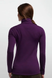 Thermal jacket for women Icebreaker Cascade LS Zip WOMEN vino/garnet, S