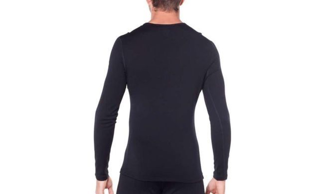 Термофутболка чоловіча Icebreaker BF 260 Tech LS Crewe MEN black, S