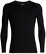 Термофутболка чоловіча Icebreaker BF 260 Tech LS Crewe MEN black, S