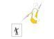 Evacuation insurance system Petzl Thales, C061AA00, UNI
