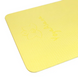 Килимок для йоги Izolon "Yoga Asana" 4 (1800х600х4мм) yellow