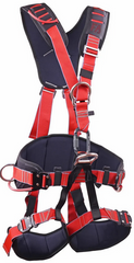 Complete fall arrest harness First Ascent Impulse red, FA 1015 02 SM, S/M (waist circumference 75-100 cm)
