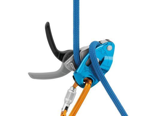 Belay device Petzl GriGri red/orange, D014BA01