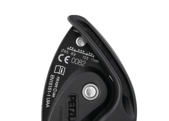 Belay device Petzl GriGri red/orange, D014BA01
