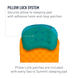 Inflatable pillow Sea To Summit Aeros Ultralight Pillow Large aqua