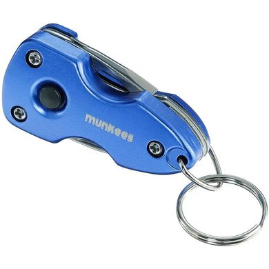 Keychain multi-tool Munkees Led Light Multi Tool blue, 2567-BL