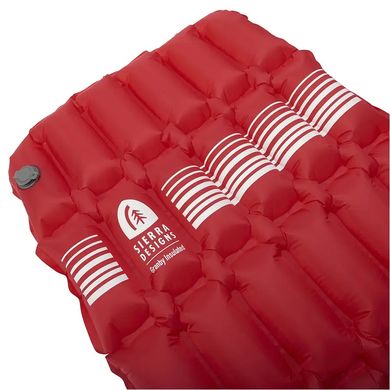 Inflatable mat Sierra Designs Granby Insulated red, 70430220R, Green