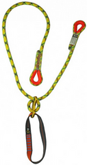 Double lanyard with integrated energy absorber First Ascent Y 80/55, FA 585DA
