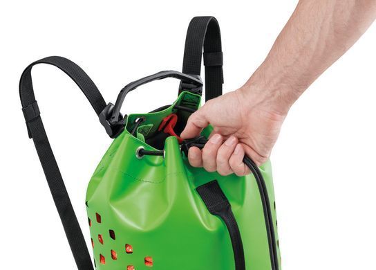 Backpack for canyoning Petzl Yara CLUB 15 green/black, S065AB00