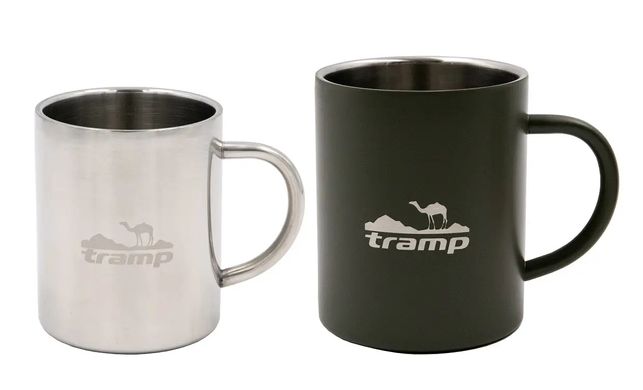 Thermal mug Tramp 400 ml olive, olive