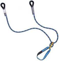 Double lanyard with integrated energy absorber First Ascent Y 80/80, FA 880DA