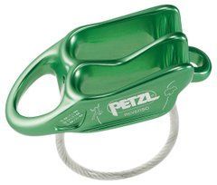 Belay device Petzl Reverso Gray Green, D017AA01