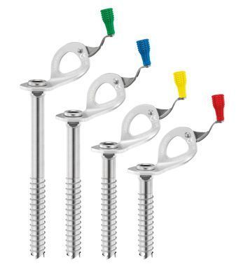 Ice screw Petzl Laser Speed 10 cm Red