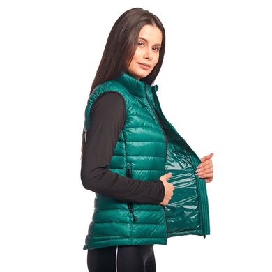 Women's down vest ROCK FRONT Mistral UL, Emerald, XXS