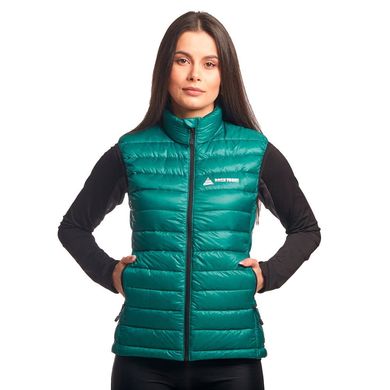 Women's down vest ROCK FRONT Mistral UL, Emerald, XXS