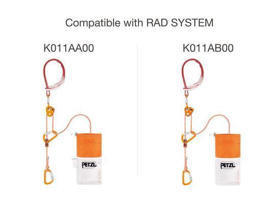 Petzl Rad System kit case, K012AA00, 30 m