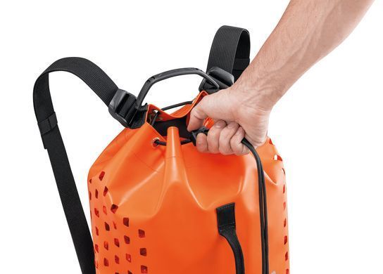 Backpack for canyoning Petzl Yara GUIDE 25 orange/black, S065BB00